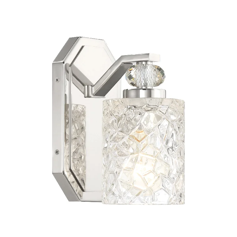 Industrial Lighting for Electronics ManufacturingCrystal Kay Bathroom Light Chrome Finish Industrial Lighting for Electronics ManufacturingCrystal Kay Bathroom Light Chrome Finish