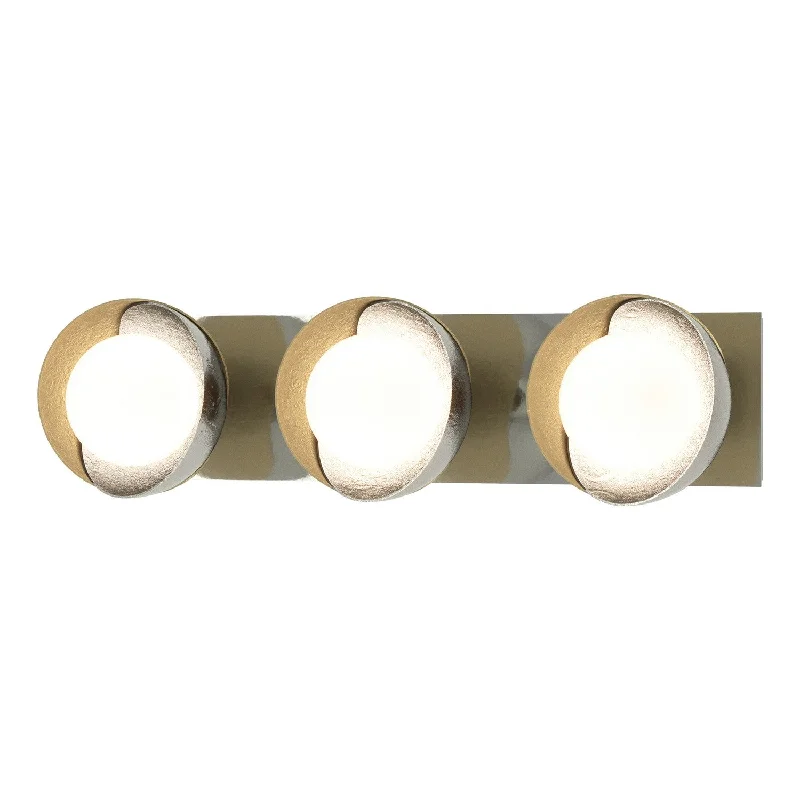 Dimmable Industrial Lighting for Ambiance ControlBrooklyn Three Light Bath Sconce
