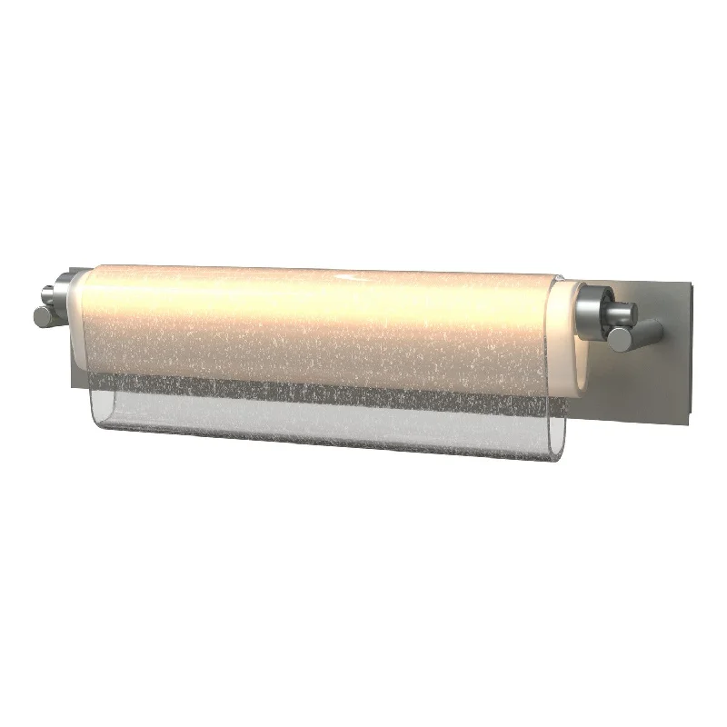 Industrial Lighting for Metal Fabrication ShopsDraped Glass LED Bath Bar