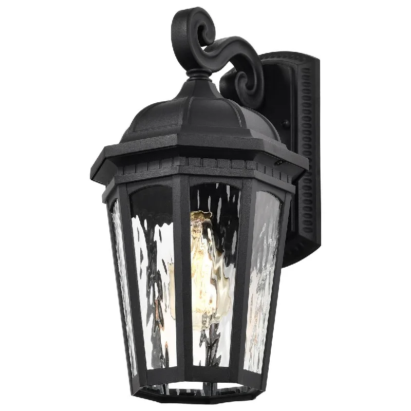 Low - Bay Industrial Lighting Fixtures for Small FactoriesEast River 16" Outdoor Wall Light, Matte Black Finish Low - Bay Industrial Lighting Fixtures for Small FactoriesEast River 16" Outdoor Wall Light, Matte Black Finish