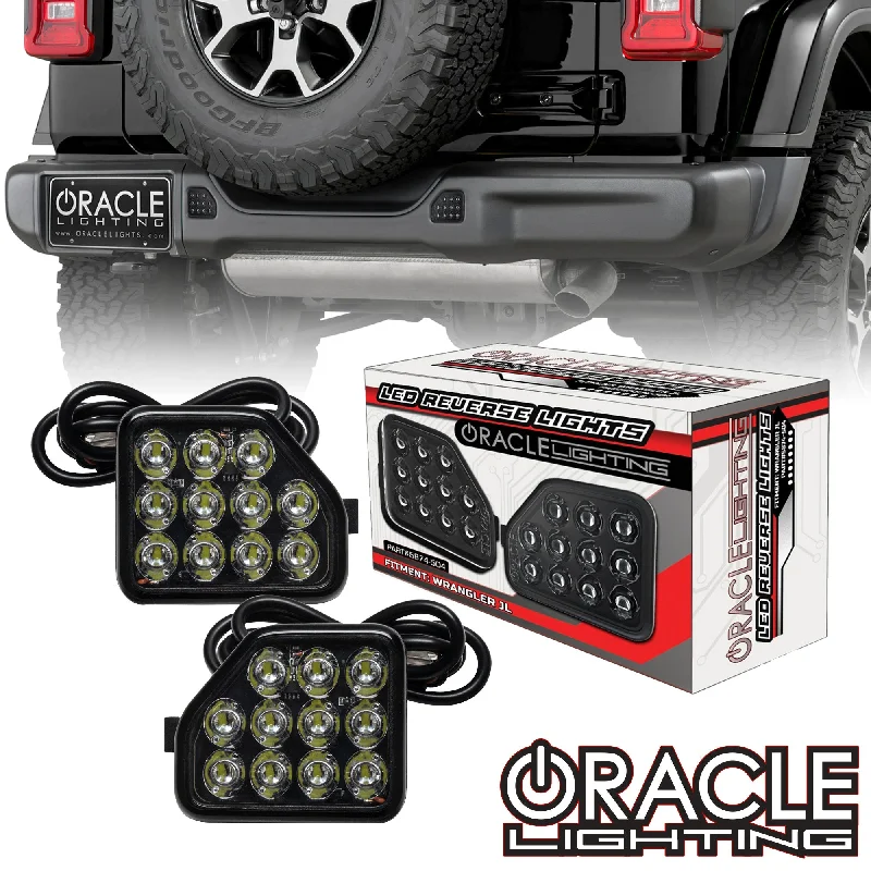 Track lighting for accentuating artworksORACLE Lighting Rear Bumper LED Reverse Lights for Jeep Wrangler JL