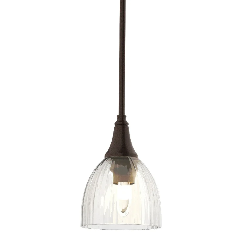 Industrial Lighting for Metal Fabrication ShopsTrumpet One Light Mini Pendant