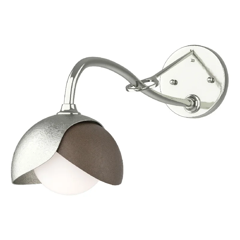 Low - Bay Industrial Lighting Fixtures for Small FactoriesBrooklyn One Light Wall Sconce