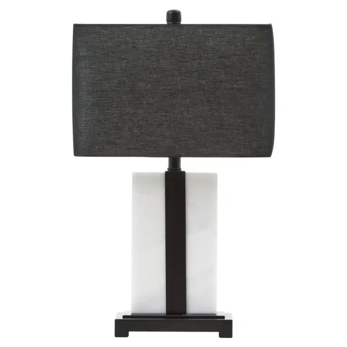 Track lighting for small apartmentsFerndown Black and White Marble Table Lamp
