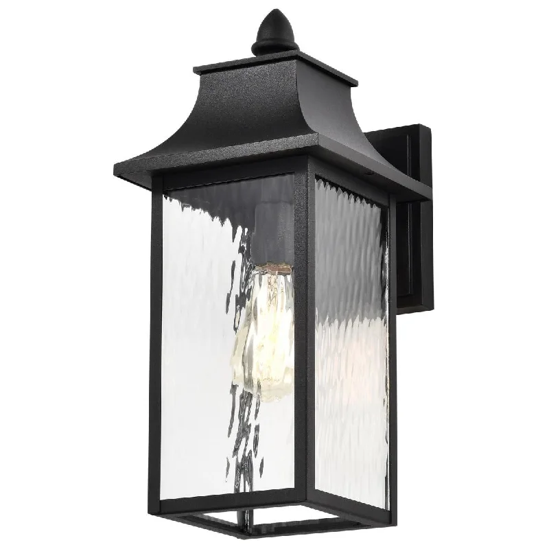 Industrial Lighting for Pharmaceutical ManufacturingAusten 17" Outdoor Wall Light, Matte Black Finish Industrial Lighting for Pharmaceutical ManufacturingAusten 17" Outdoor Wall Light, Matte Black Finish