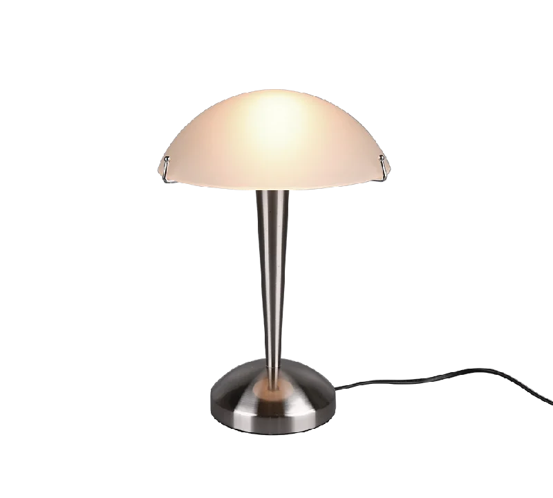 Track lighting for accentuating artworksPilz Ii Table Lamp - Nickel/Brass