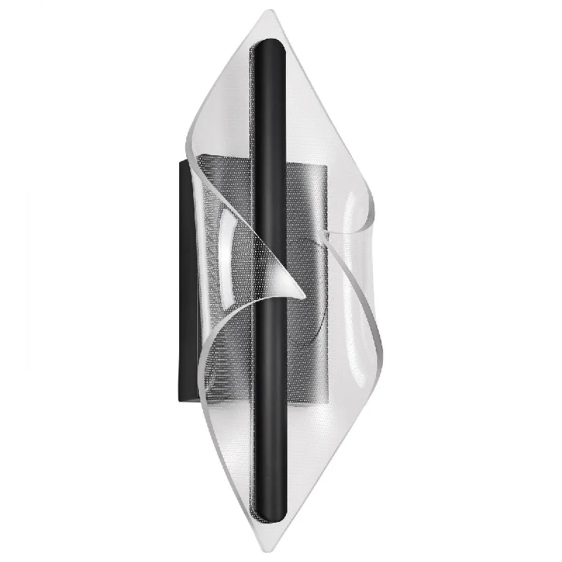 Industrial Lighting with High CRI (Color Rendering Index) for True Color PerceptionGeneva LED Wall Sconce, Matte Black Finish