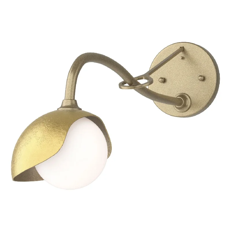 Shock - Resistant Industrial Lighting for Vibrating Machinery AreasBrooklyn One Light Wall Sconce