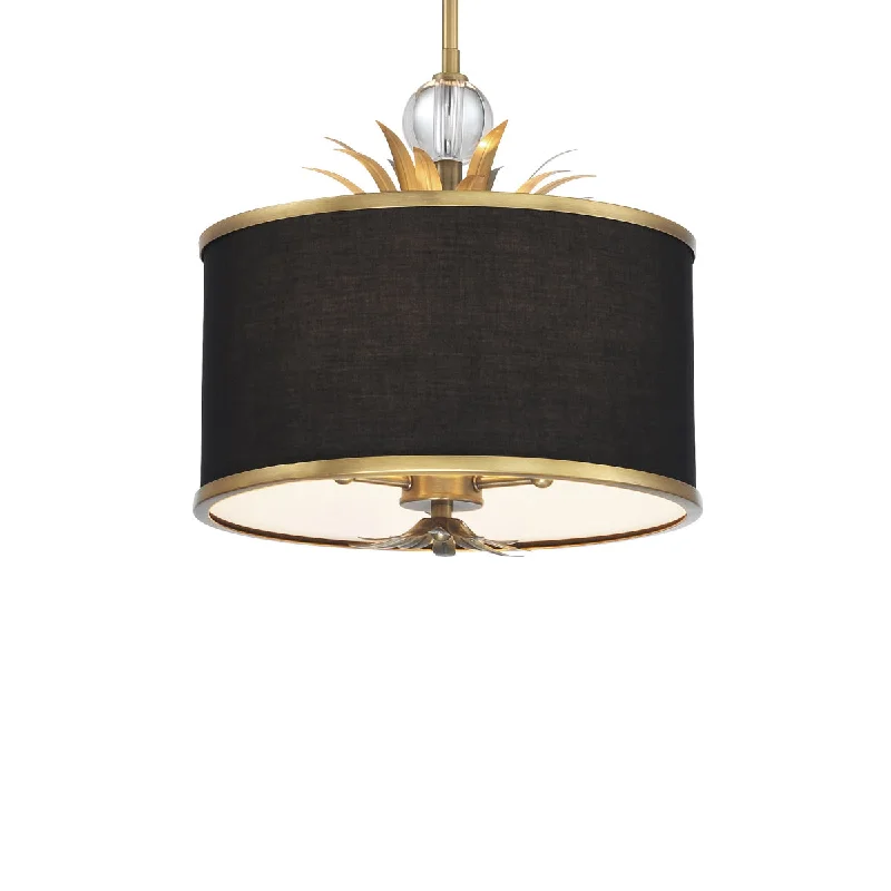 Industrial Lighting for Pharmaceutical ManufacturingCaprio 15" 3 Lights Pendant Light Brass Finish Industrial Lighting for Pharmaceutical ManufacturingCaprio 15" 3 Lights Pendant Light Brass Finish