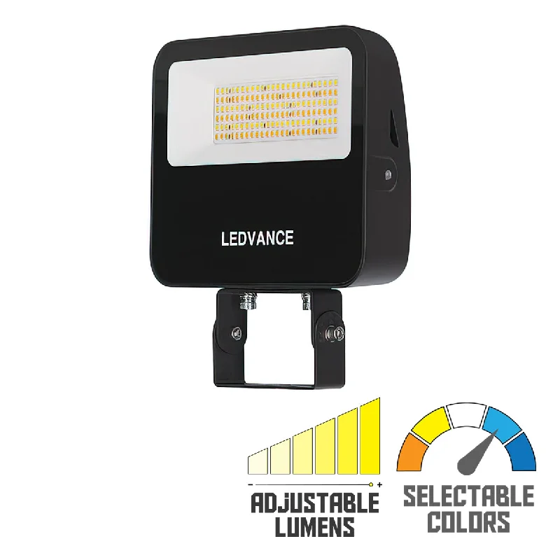 Industrial Lighting for Chemical PlantsLED Flood Light, 9000 lm, 60W, 30K|40K|50K, Knuckle & Trunnion Mount, 120-347V