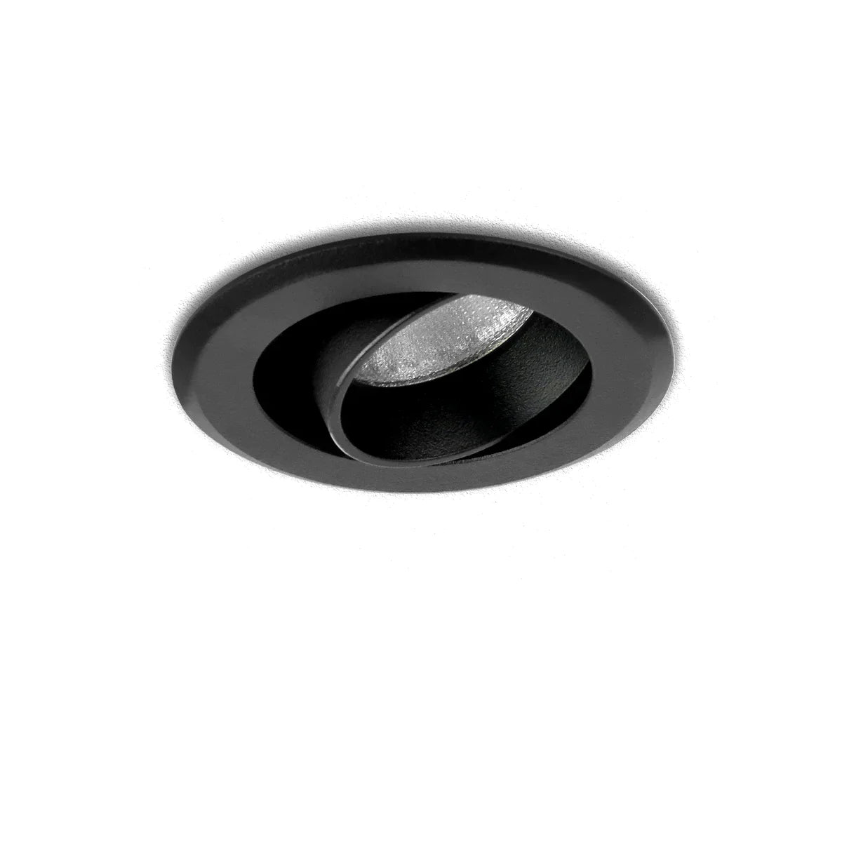 Track lighting for task lighting in workshopsZwarte LED Inbouwspot 5W 3000K warm wit ⌀70mm kantelbaar Track lighting for task lighting in workshopsZwarte LED Inbouwspot 5W 3000K warm wit ⌀70mm kantelbaar