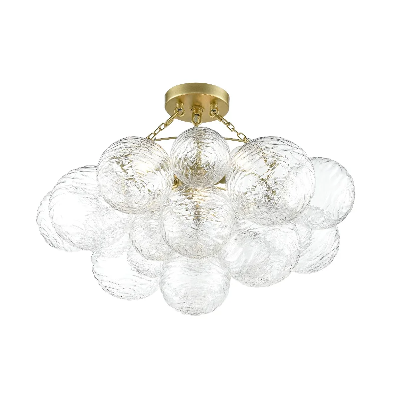 Track lighting for task lighting in workshopsComet 3-Light Semi-Flush