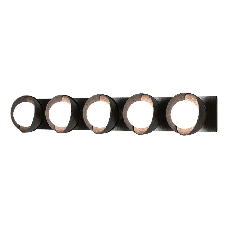 Industrial Lighting for Textile MillsBrooklyn Five Light Bath Sconce