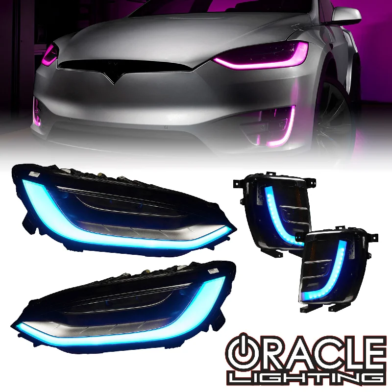 Track lighting for creating a focal pointORACLE Lighting 2016-2024 Tesla Model X Dynamic ColorSHIFT Headlight & Fog Light DRL Upgrade Kit - COMBO Track lighting for creating a focal pointORACLE Lighting 2016-2024 Tesla Model X Dynamic ColorSHIFT Headlight & Fog Light DRL Upgrade Kit - COMBO