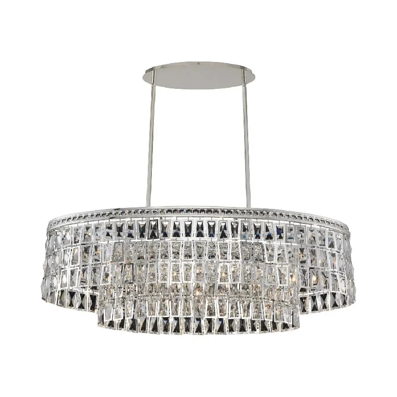 Track lighting with clear glass shadesKasturi Island Pendant