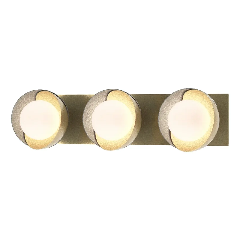 Corrosion - Resistant Industrial Lighting for Coastal FactoriesBrooklyn Three Light Bath Sconce