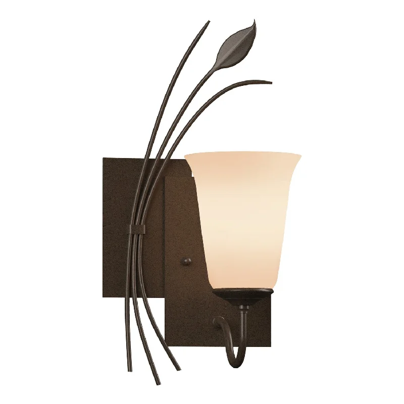 Industrial Lighting for Woodworking FactoriesLeaf One Light Wall Sconce