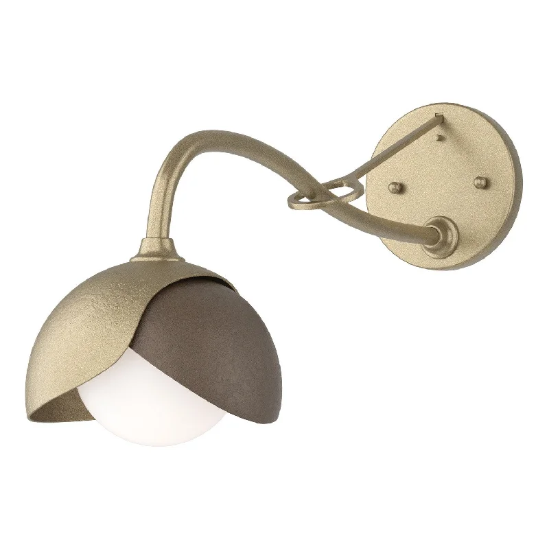 Low - Bay Industrial Lighting Fixtures for Small FactoriesBrooklyn One Light Wall Sconce