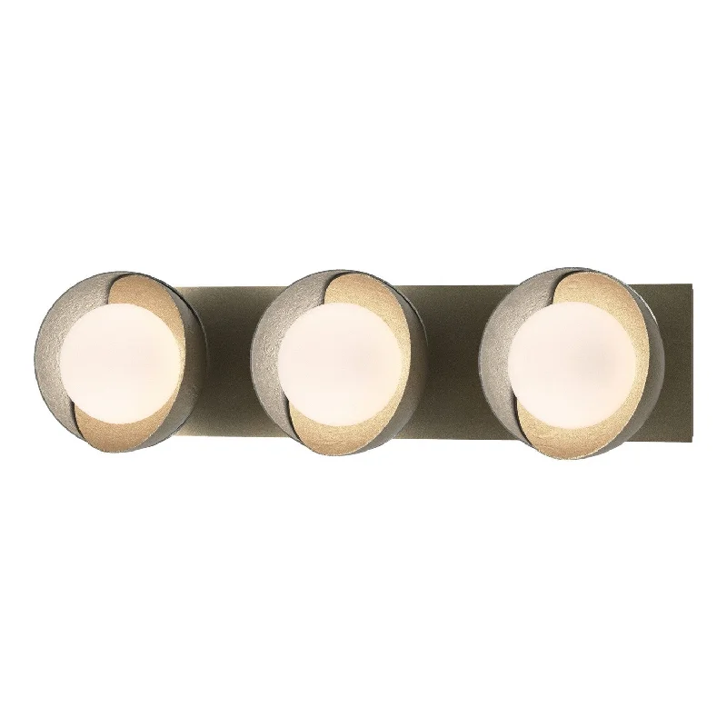 Industrial Flood Lighting for Outdoor Loading DocksBrooklyn Three Light Bath Sconce