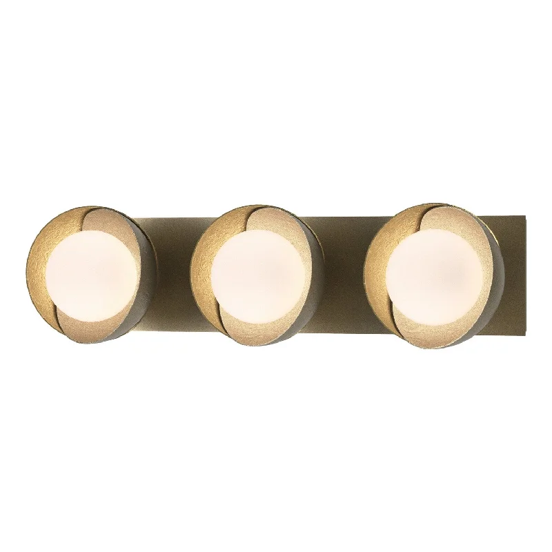 Industrial Ceiling - Mounted Lighting for Assembly PlantsBrooklyn Three Light Bath Sconce