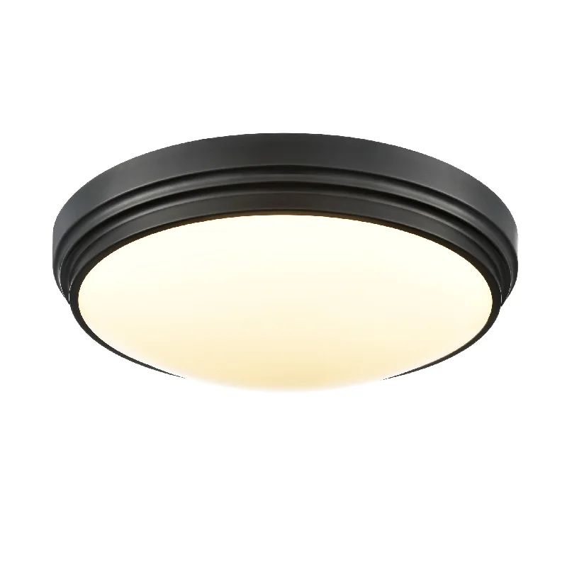 Wireless track lighting for easy installationAlgoma 17" LED Flush Mount