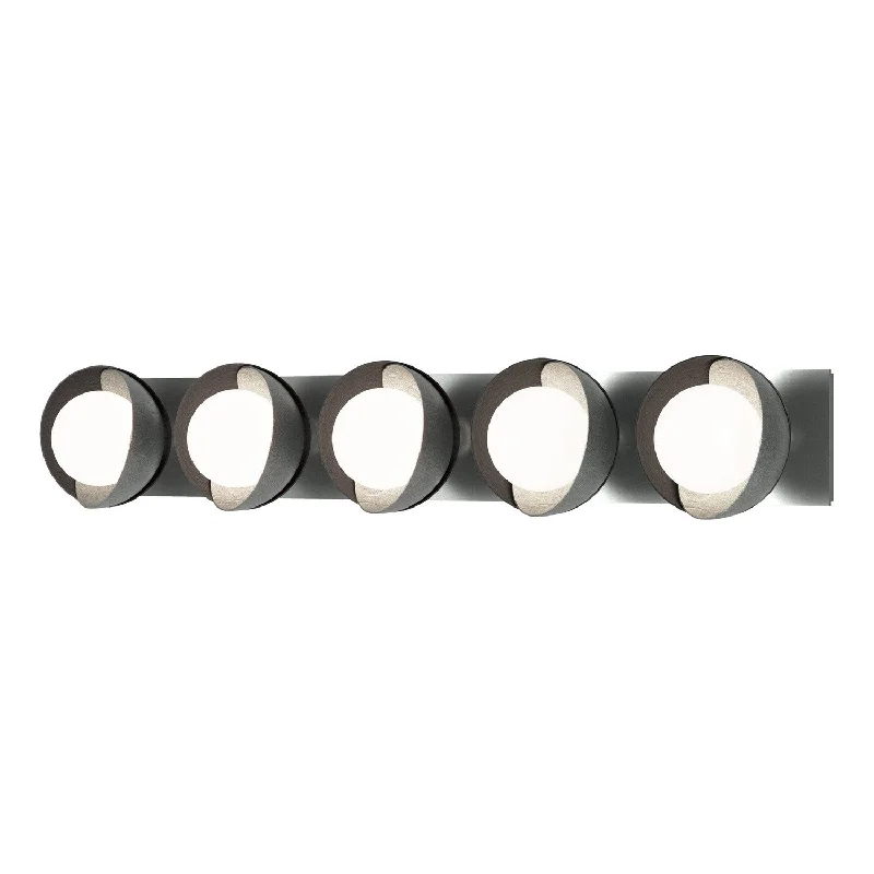Corrosion - Resistant Industrial Lighting for Coastal FactoriesBrooklyn Five Light Bath Sconce