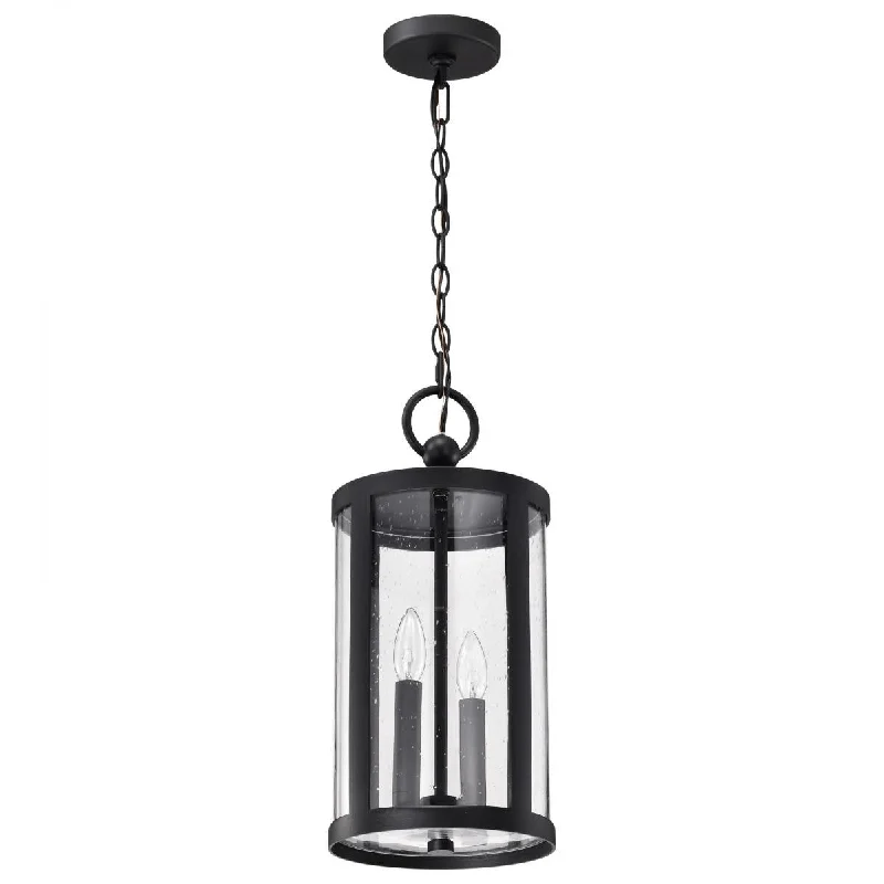 Dust - Resistant Industrial Lighting for Dirty WorkspacesBroadstone 19" 2 Lights Outdoor Hanging Light, Matte Black Finish