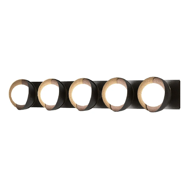 Energy - Efficient Industrial Lighting for Cost - SavingsBrooklyn Five Light Bath Sconce