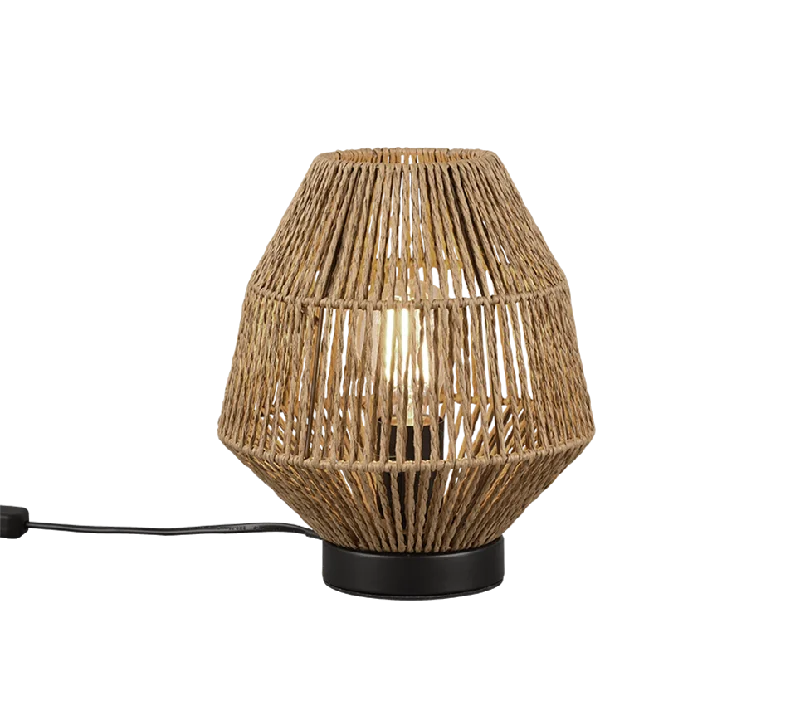 Track lighting for illuminating walkwaysMiki Rattan Style Table Lamp - Paper