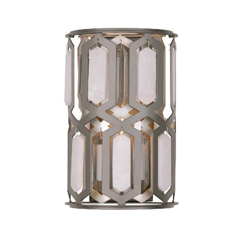 Durable Industrial Lighting for Harsh EnvironmentsHexly Wall Sconce Silver Finish