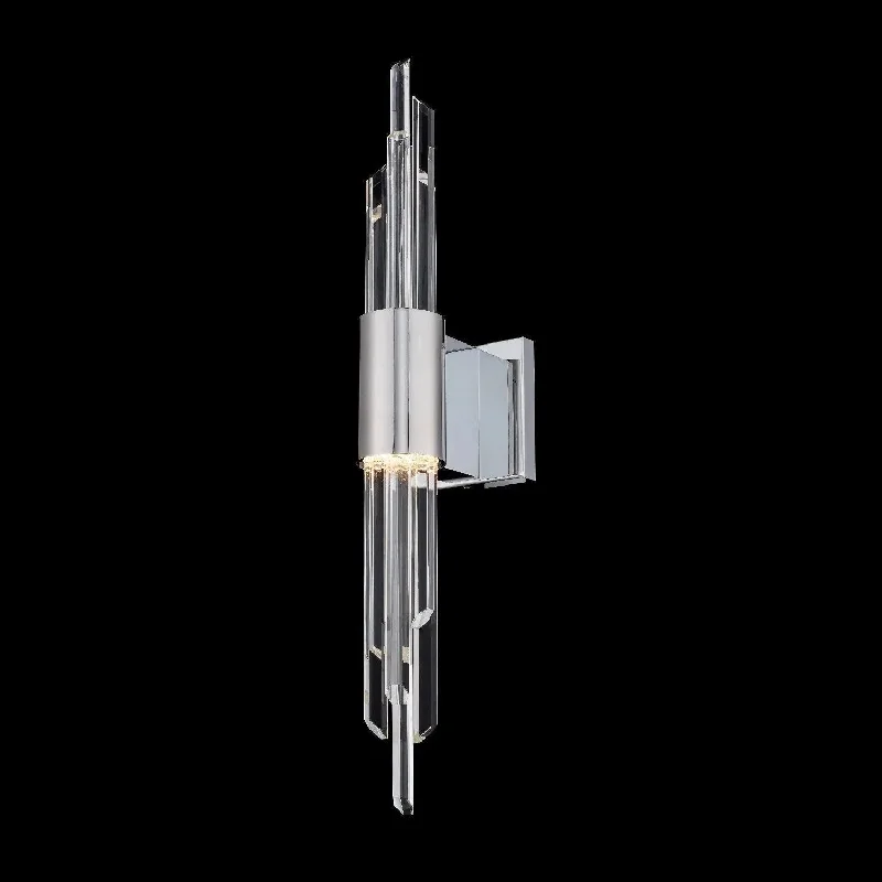 Contemporary track lighting in black finishLucca LED Wall Sconce