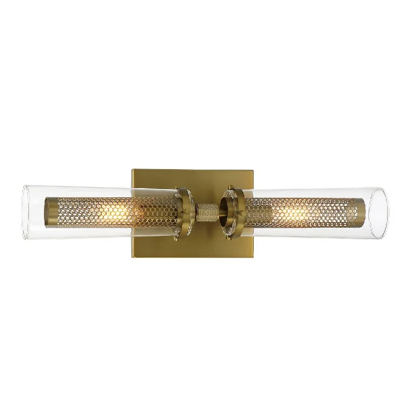Industrial Lighting for Textile MillsEmmerham 20 in. 2 Lights Bath Bar