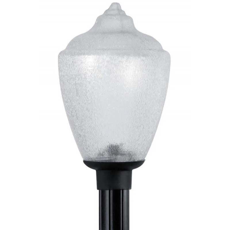 White track lighting for a clean lookWave Lighting 8018CL 19" Flame Tip Post Top