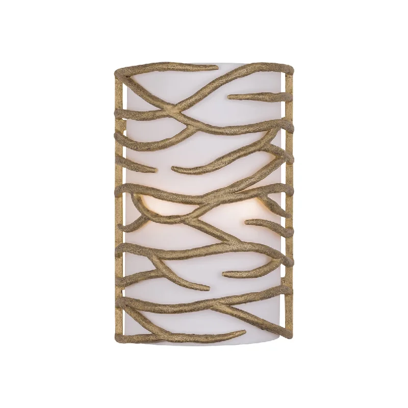 Explosion - Proof Industrial Lighting for Hazardous LocationsBranch Reality 16" 2 Lights Wall Sconce Gold Finish