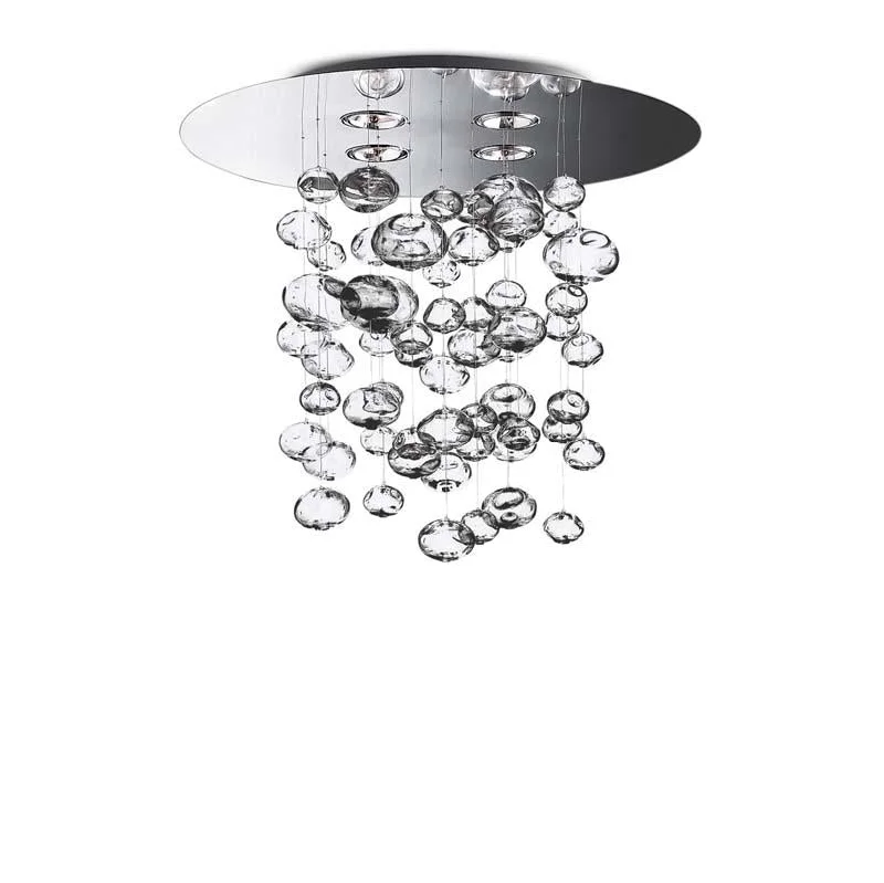 Track lighting for updating office lobbiesEther 90 Chandelier By Leucos Lighting