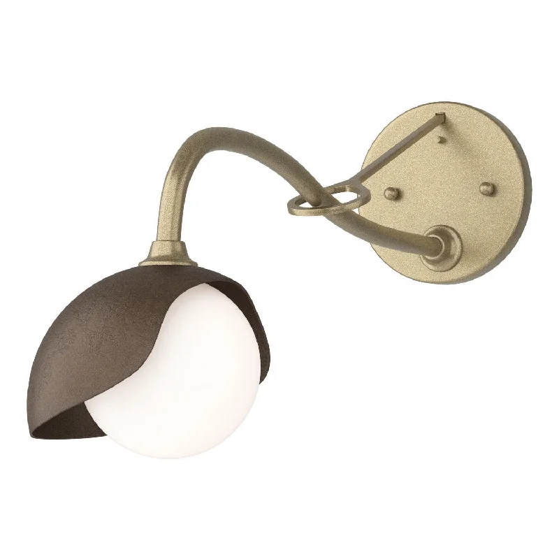 Shock - Resistant Industrial Lighting for Vibrating Machinery AreasBrooklyn One Light Wall Sconce