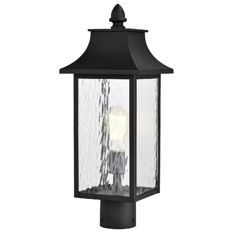 Industrial Flood Lighting for Outdoor Loading DocksAusten 20" Lamp Post, Matte Black Finish Industrial Flood Lighting for Outdoor Loading DocksAusten 20" Lamp Post, Matte Black Finish