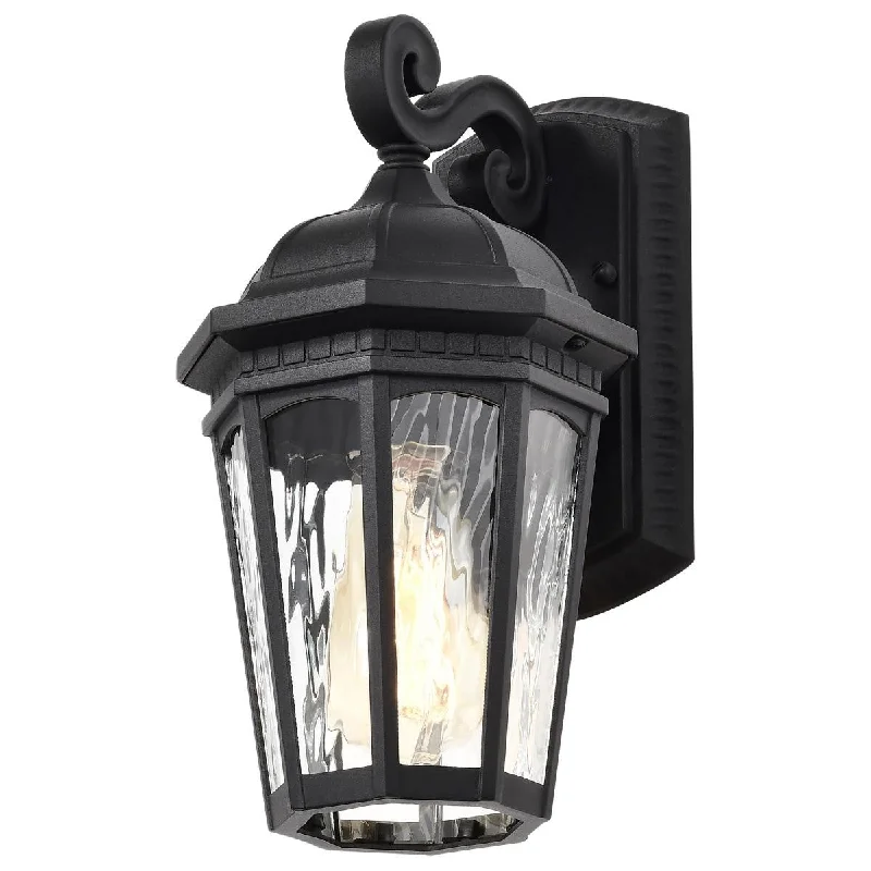 Durable Industrial Lighting for Harsh EnvironmentsEast River Outdoor Wall Light, Matte Black Finish