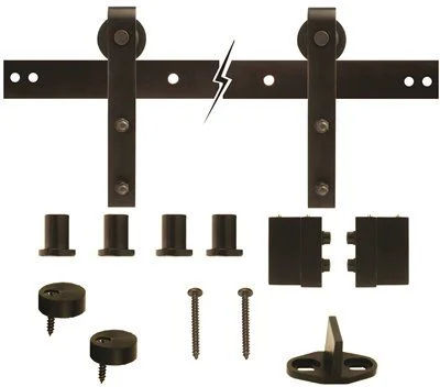 Track lighting for creating a focal pointEverbilt Barn/Sliding Door Track Hardware' Oil Rubbed Bronze Track lighting for creating a focal pointEverbilt Barn/Sliding Door Track Hardware' Oil Rubbed Bronze