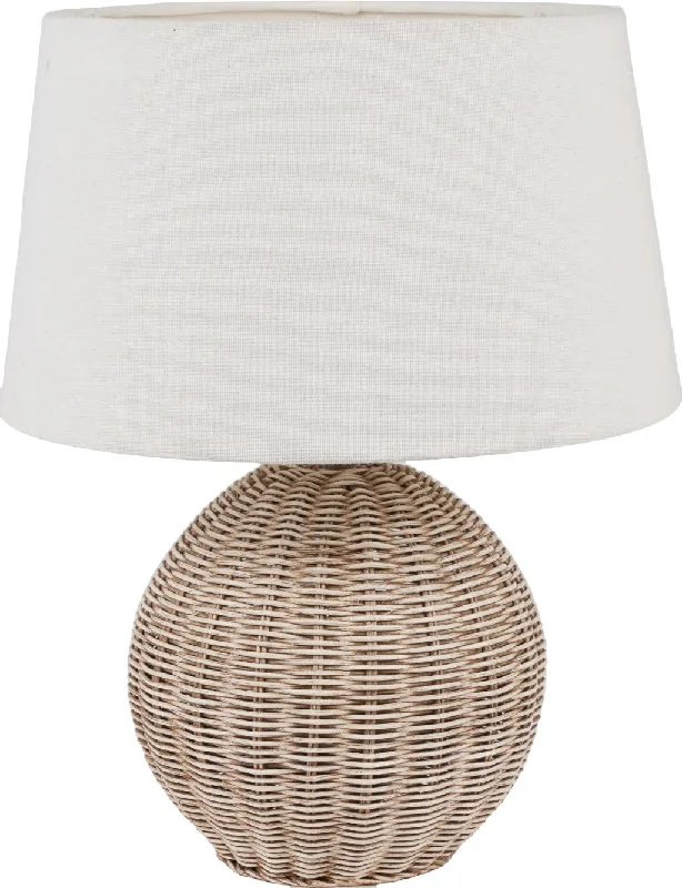 Track lighting with a sleek profileRaffles Rattan Cream Wash Table Lamp
