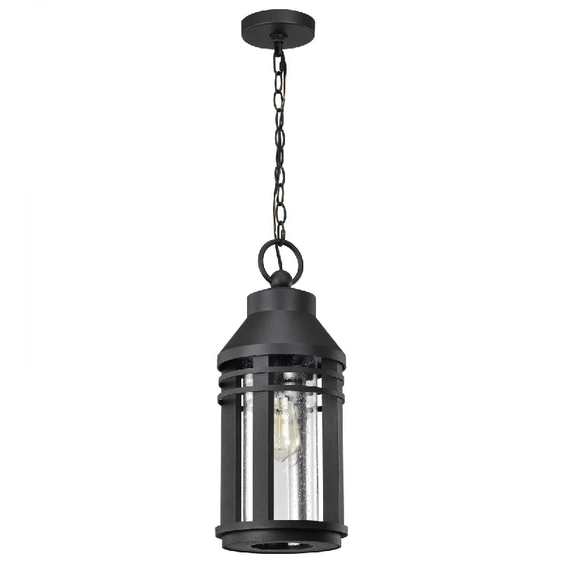 Industrial Exit Sign Lighting for Quick EvacuationWilton 20" Outdoor Hanging Light, Matte Black Finish