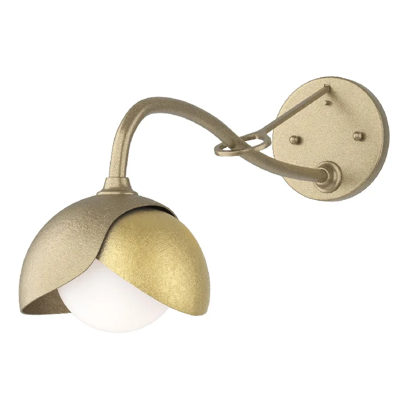 Shock - Resistant Industrial Lighting for Vibrating Machinery AreasBrooklyn One Light Wall Sconce