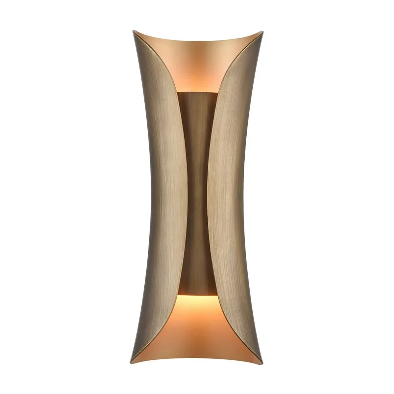 Industrial Task Lighting for Precision WorkstationsModern Wall Sconce 2-Light Wall Lamp Brass Wall Mounted Wall Lights