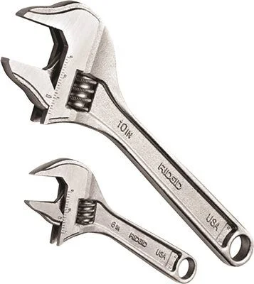 Modern track lighting with LED bulbsRidgid Adjustable Wrench' 12 In.