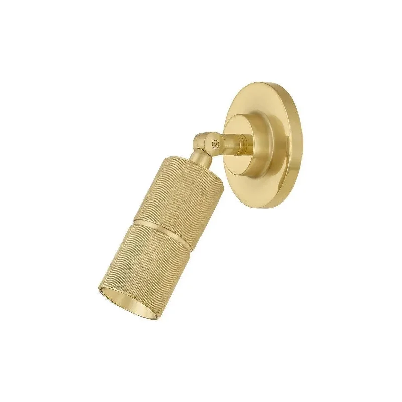 Track lighting with colored glass accentsTruett LED Wall Sconce