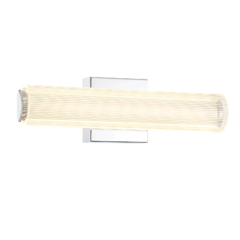 Dust - Resistant Industrial Lighting for Dirty WorkspacesRazors Edge 18" 1 Light LED Wall Sconce Chrome Finish Dust - Resistant Industrial Lighting for Dirty WorkspacesRazors Edge 18" 1 Light LED Wall Sconce Chrome Finish