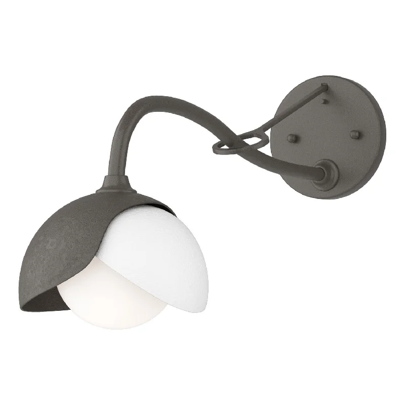 Low - Bay Industrial Lighting Fixtures for Small FactoriesBrooklyn One Light Wall Sconce