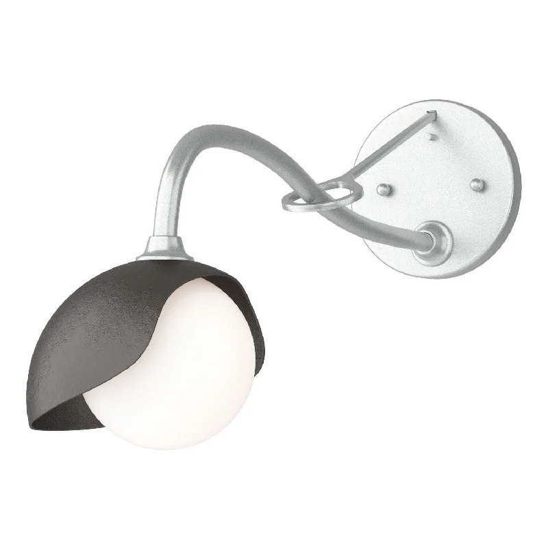 Industrial Lighting for Metal Fabrication ShopsBrooklyn One Light Wall Sconce