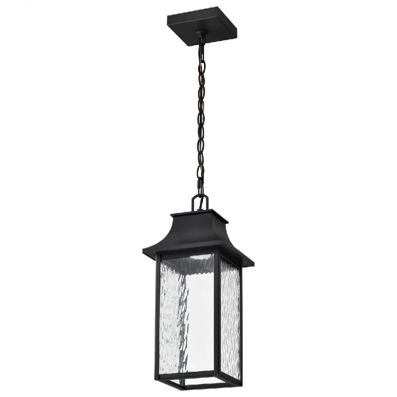 Color - Tunable Industrial Lighting for Special ApplicationsAusten Starfish 17" Smart LED Outdoor Hanging Light, RGBTW, Matte Black Finish