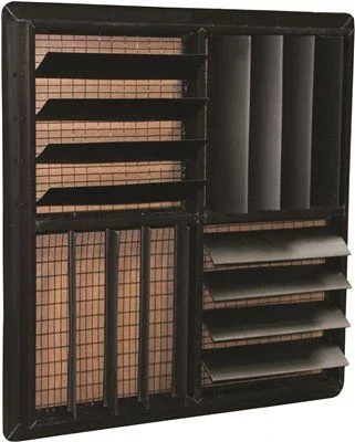 Low - voltage track lighting for safetyPort-A-Cool 24 In. Louver Kit